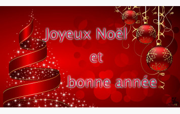 Joyeux Noël et bonne année 2026 !